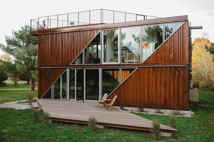 Những ngôi nhà container đẹp nhất thế giới- Ảnh 6.