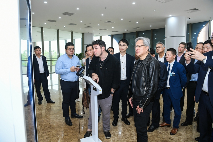 Chủ tịch Tập đoàn NVIDIA: Cam kết để Việt Nam trở thành quê hương thứ hai- Ảnh 7. Chủ tịch Tập đoàn NVIDIA: Cam kết để Việt Nam trở thành quê hương thứ hai- Ảnh 7.