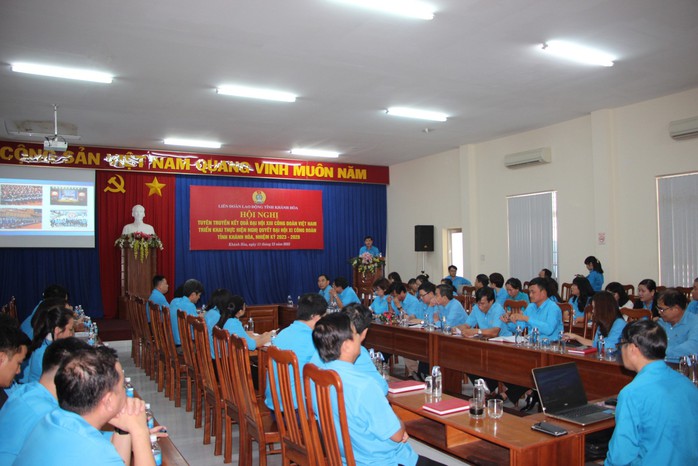 Khánh Hòa triển khai thực hiện Nghị quyết Đại hội Công đoàn- Ảnh 3. Khánh Hòa triển khai thực hiện Nghị quyết Đại hội Công đoàn- Ảnh 3.