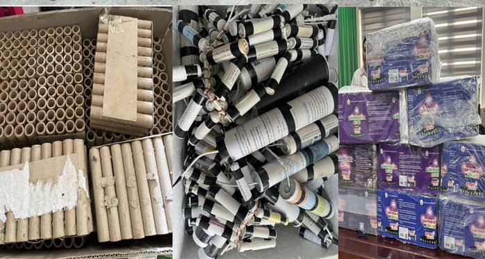 Phá đường dây nhập lậu hơn 5 tấn pháo nổ- Ảnh 3. Phá đường dây nhập lậu hơn 5 tấn pháo nổ- Ảnh 3.