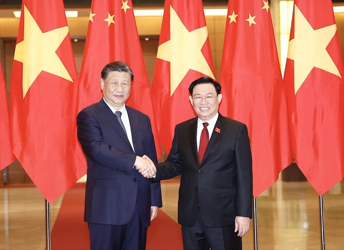 Chủ tịch Quốc hội Vương Đình Huệ hội kiến Tổng Bí thư, Chủ tịch Tập Cận Bình- Ảnh 4. Chủ tịch Quốc hội Vương Đình Huệ hội kiến Tổng Bí thư, Chủ tịch Tập Cận Bình- Ảnh 4.