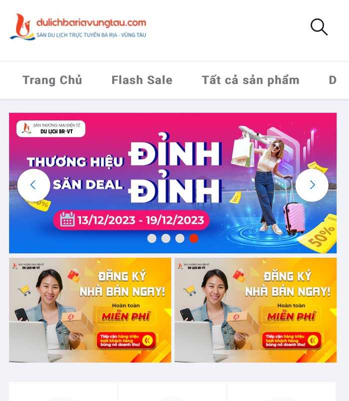 Bà Rịa - Vũng Tàu: Khách sạn giảm giá, mua 1 tặng 1 trên hội chợ du lịch trực tuyến- Ảnh 1. Bà Rịa - Vũng Tàu: Khách sạn giảm giá, mua 1 tặng 1 trên hội chợ du lịch trực tuyến- Ảnh 1.