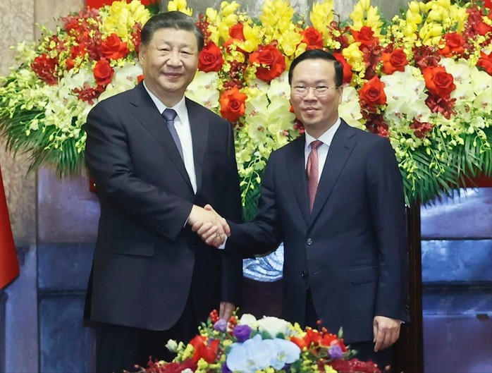 Chủ tịch nước Võ Văn Thưởng hội đàm với Tổng Bí thư, Chủ tịch Tập Cận Bình- Ảnh 1. Chủ tịch nước Võ Văn Thưởng hội đàm với Tổng Bí thư, Chủ tịch Tập Cận Bình- Ảnh 1.