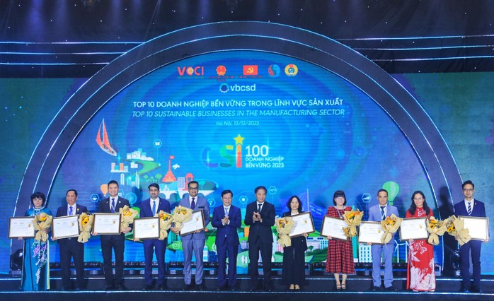 VRG có 18 công ty nằm trong tốp 100 Doanh nghiệp bền vững năm 2023- Ảnh 1. VRG có 18 công ty nằm trong tốp 100 Doanh nghiệp bền vững năm 2023- Ảnh 1.