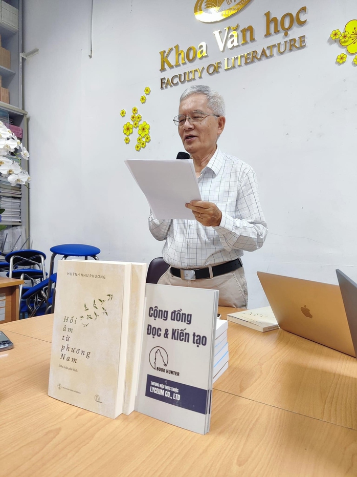 Ra mắt "Hồi âm từ phương Nam" của GS Huỳnh Như Phương- Ảnh 1. Ra mắt "Hồi âm từ phương Nam" của GS Huỳnh Như Phương- Ảnh 1.
