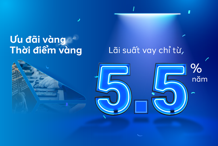 BVBank triển khai gói vay 3.000 tỉ đồng, lãi suất chỉ từ 5,5%/năm- Ảnh 1. BVBank triển khai gói vay 3.000 tỉ đồng, lãi suất chỉ từ 5,5%/năm- Ảnh 1.