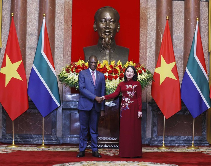 Phó Tổng thống Paul Mashatile mong Việt Nam đầu tư sản xuất xe điện tại Nam Phi- Ảnh 1. Phó Tổng thống Paul Mashatile mong Việt Nam đầu tư sản xuất xe điện tại Nam Phi- Ảnh 1.