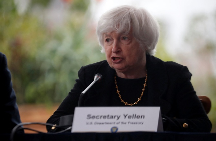 Bộ trưởng Tài chính Mỹ Janet Yellen cho rằng mức độ sử dụng trí tuệ nhân tạo có thể tăng khi ngành công nghiệp tài chính ứng dụng các công nghệ mới Ảnh: Reuters Bộ trưởng Tài chính Mỹ Janet Yellen cho rằng mức độ sử dụng trí tuệ nhân tạo có thể tăng khi ngành công nghiệp tài chính ứng dụng các công nghệ mới Ảnh: Reuters