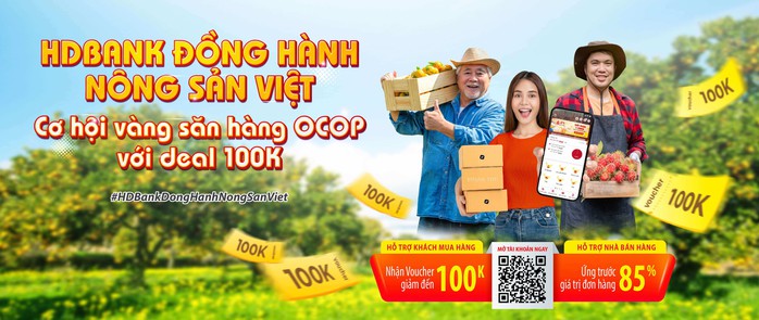 Chợ phiên OCOP sôi động khi HDBank nhập cuộc, nông đặc sản “đắt hàng”- Ảnh 1. Chợ phiên OCOP sôi động khi HDBank nhập cuộc, nông đặc sản “đắt hàng”- Ảnh 1.