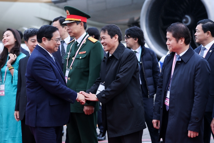 Thủ tướng Phạm Minh Chính tới Tokyo, bắt đầu chuyến công tác Nhật Bản- Ảnh 6. Thủ tướng Phạm Minh Chính tới Tokyo, bắt đầu chuyến công tác Nhật Bản- Ảnh 6.