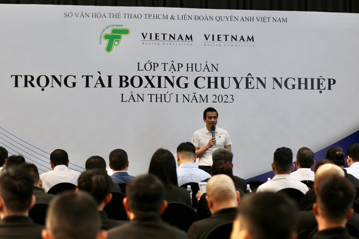 Quyền Anh lần đầu tiên tổ chức tập huấn trọng tài chuyên nghiệp- Ảnh 2.