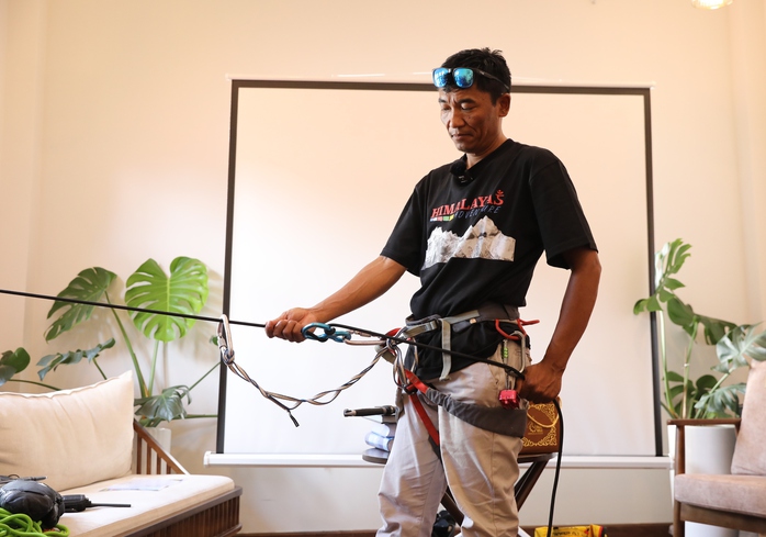 "Truyền lửa" cho giấc mơ chinh phục Everest của người Việt- Ảnh 4. "Truyền lửa" cho giấc mơ chinh phục Everest của người Việt- Ảnh 4.