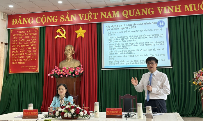 Trường ĐH Tài chính - Marketing đề ra 5 trụ cột phát triển- Ảnh 1. Trường ĐH Tài chính - Marketing đề ra 5 trụ cột phát triển- Ảnh 1.