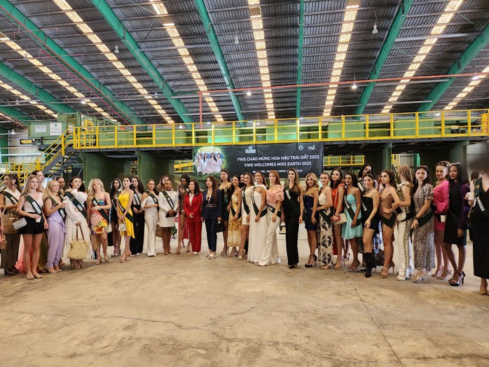 Thí sinh Miss Earth 2023 tham quan VWS- Ảnh 7. Thí sinh Miss Earth 2023 tham quan VWS- Ảnh 7.