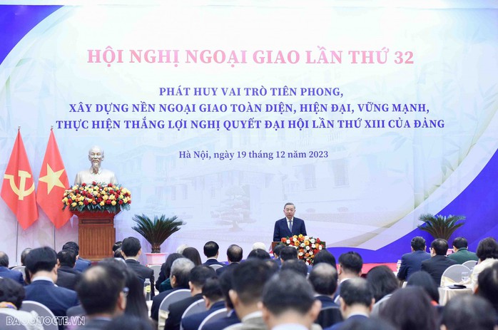 Tổng Bí thư Nguyễn Phú Trọng dự Hội nghị Ngoại giao- Ảnh 7. Tổng Bí thư Nguyễn Phú Trọng dự Hội nghị Ngoại giao- Ảnh 7.