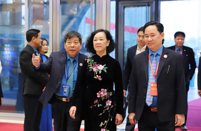 Những hình ảnh Tổng Bí thư và lãnh đạo Đảng, nhà nước dự Đại hội Công đoàn- Ảnh 6. Những hình ảnh Tổng Bí thư và lãnh đạo Đảng, nhà nước dự Đại hội Công đoàn- Ảnh 6.