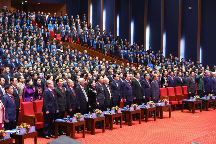 Những hình ảnh Tổng Bí thư và lãnh đạo Đảng, nhà nước dự Đại hội Công đoàn- Ảnh 8. Những hình ảnh Tổng Bí thư và lãnh đạo Đảng, nhà nước dự Đại hội Công đoàn- Ảnh 8.