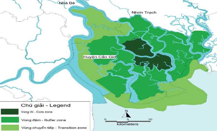 Khu dự trữ sinh quyển Cần Giờ Nguồn ảnh: PORTCOAST Khu dự trữ sinh quyển Cần Giờ Nguồn ảnh: PORTCOAST