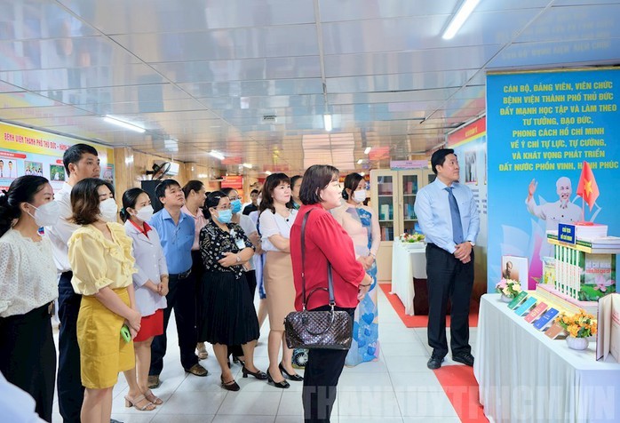 Không gian văn hóa Hồ Chí Minh” tại Bệnh viện TP Thủ Đức