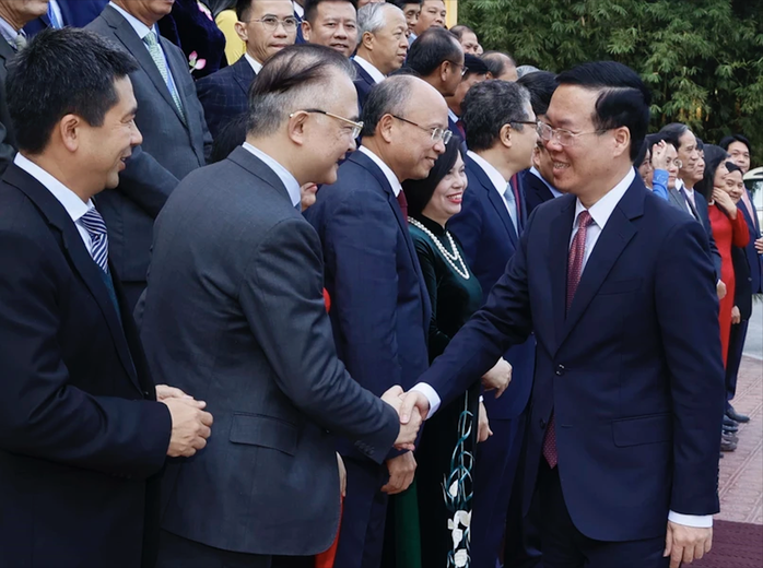 Chủ tịch nước: Tiếp tục nâng tầm cán bộ ngoại giao- Ảnh 3. Chủ tịch nước: Tiếp tục nâng tầm cán bộ ngoại giao- Ảnh 3.