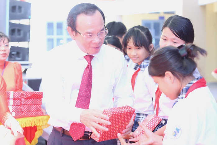 Tây Ninh: Khánh thành Trường THCS mang tên nữ anh hùng- Ảnh 2. Tây Ninh: Khánh thành Trường THCS mang tên nữ anh hùng- Ảnh 2.