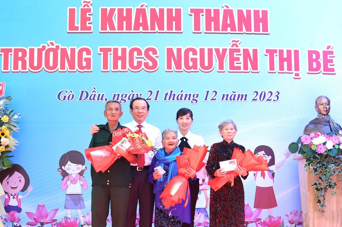 Tây Ninh: Khánh thành Trường THCS mang tên nữ anh hùng- Ảnh 4. Tây Ninh: Khánh thành Trường THCS mang tên nữ anh hùng- Ảnh 4.