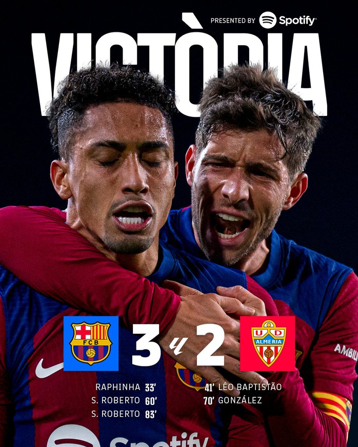 Sergi Roberto tỏa sáng, Barcelona nhọc nhằn vượt qua đội cuối bảng- Ảnh 2. Sergi Roberto tỏa sáng, Barcelona nhọc nhằn vượt qua đội cuối bảng- Ảnh 2.