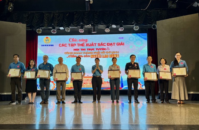 Hơn 376.000 lượt thí sinh tham gia hội thi trực tuyến tìm hiểu về Tổ chức Công đoàn Việt Nam- Ảnh 4.
