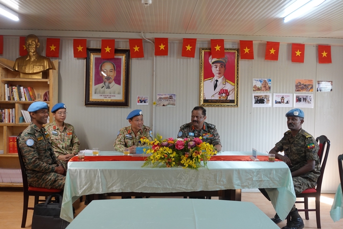 Tư lệnh Quân sự Phái bộ UNMISS ấn tượng với Quân đội Việt Nam- Ảnh 5. Tư lệnh Quân sự Phái bộ UNMISS ấn tượng với Quân đội Việt Nam- Ảnh 5.