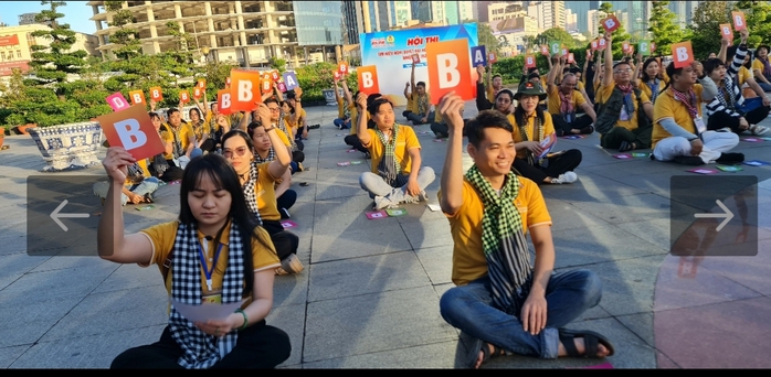 106 đoàn viên ưu tú tham gia Hành trình “Hoa bàng vuông”- Ảnh 6. 106 đoàn viên ưu tú tham gia Hành trình “Hoa bàng vuông”- Ảnh 6.