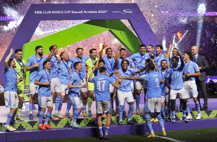 Man City trên đỉnh thế giới- Ảnh 1. Man City trên đỉnh thế giới- Ảnh 1.