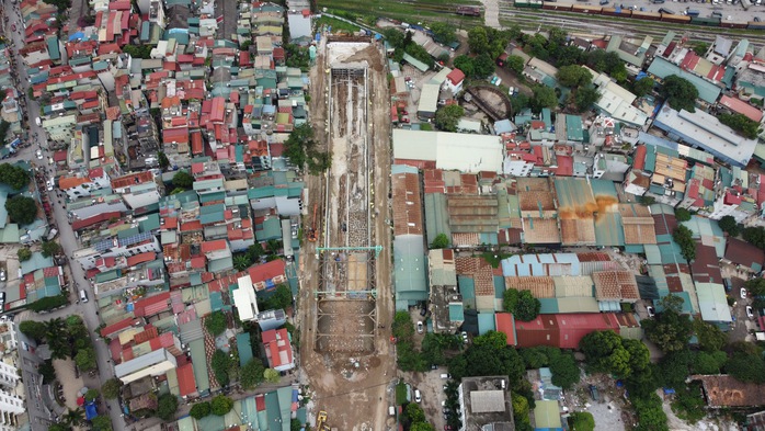 Toàn cảnh các công trình khiến giao thông Hà Nội ùn tắc- Ảnh 12. Toàn cảnh các công trình khiến giao thông Hà Nội ùn tắc- Ảnh 12.