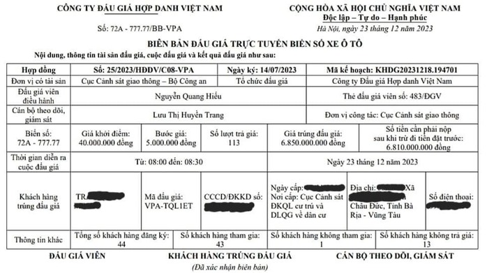 Người đàn ông kinh doanh hạt điều ở BR-VT trúng đấu giá biển số ngũ quý 7- Ảnh 1. Người đàn ông kinh doanh hạt điều ở BR-VT trúng đấu giá biển số ngũ quý 7- Ảnh 1.