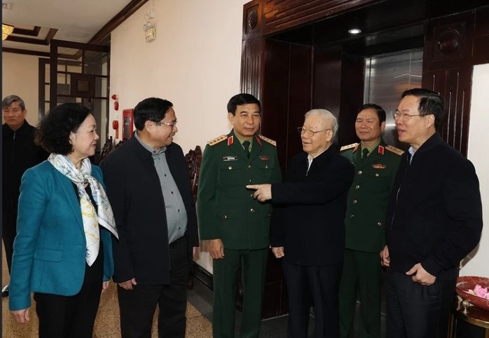 Những hình ảnh Tổng Bí thư Nguyễn Phú Trọng chủ trì Hội nghị Quân ủy Trung ương- Ảnh 1. Những hình ảnh Tổng Bí thư Nguyễn Phú Trọng chủ trì Hội nghị Quân ủy Trung ương- Ảnh 1.
