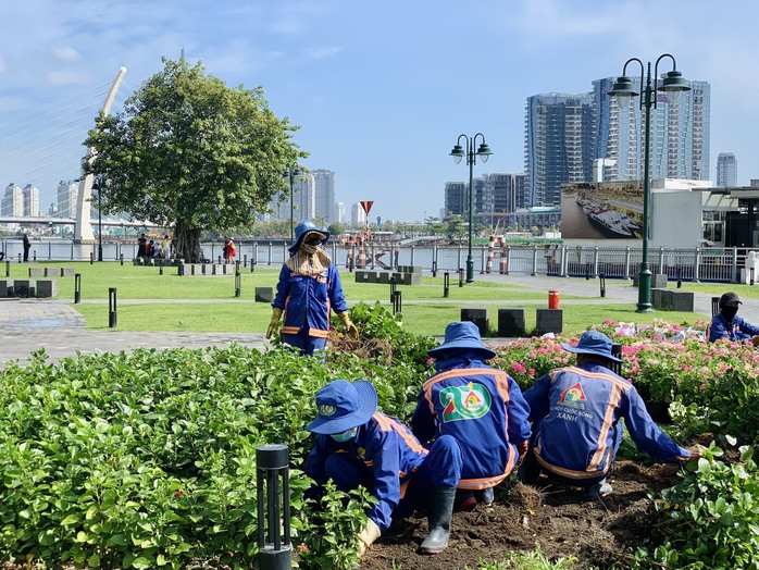 Khu vực công viên bến Bạch Đằng Khu vực công viên bến Bạch Đằng