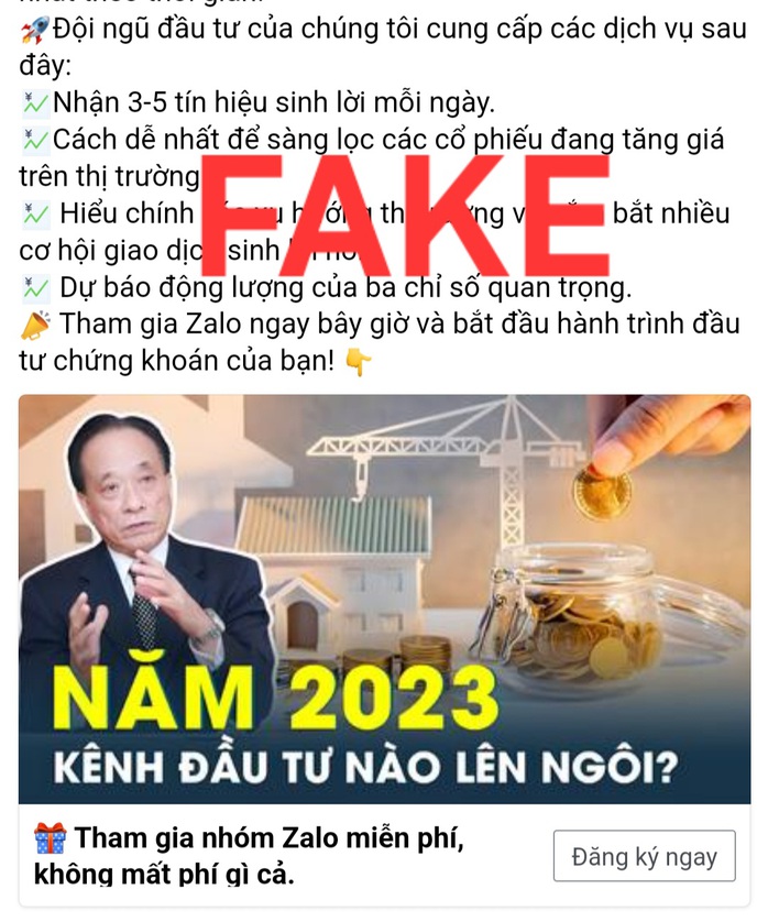 Mạo danh Tiến sĩ Nguyễn Trí Hiếu dụ nhà đầu tư mua cổ phiếu để lừa đảo- Ảnh 1. Mạo danh Tiến sĩ Nguyễn Trí Hiếu dụ nhà đầu tư mua cổ phiếu để lừa đảo- Ảnh 1.