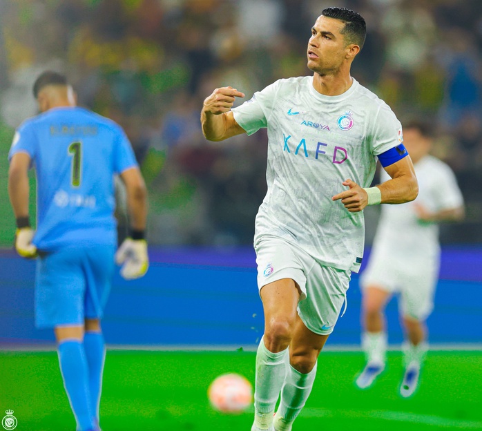 Ronaldo trở thành cầu thủ ghi bàn nhiều nhất năm 2023- Ảnh 1. Ronaldo trở thành cầu thủ ghi bàn nhiều nhất năm 2023- Ảnh 1.