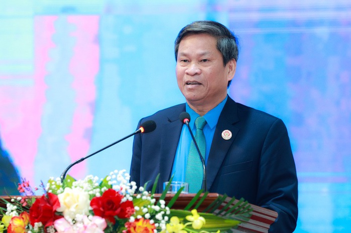 Nghiên cứu, học tập Nghị quyết Đại hội XIII Công đoàn Việt Nam- Ảnh 6. Phó Chủ tịch Tổng LĐLĐ Việt Nam Huỳnh Thanh Xuân