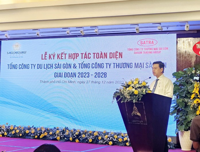 Saigontourist Group hợp tác với Satra đẩy mạnh du lịch, thương mại- Ảnh 1. Saigontourist Group hợp tác với Satra đẩy mạnh du lịch, thương mại- Ảnh 1.