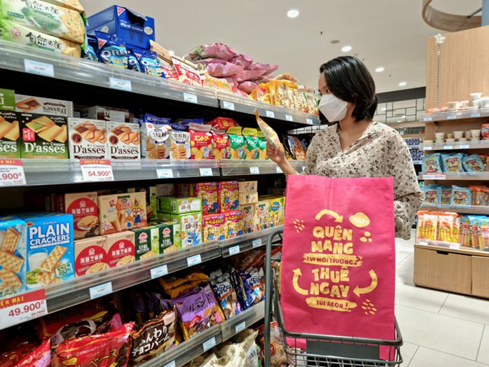 AEON Việt Nam giảm 12 triệu túi ni-long qua những sáng kiến “xanh”- Ảnh 1. AEON Việt Nam giảm 12 triệu túi ni-long qua những sáng kiến “xanh”- Ảnh 1.