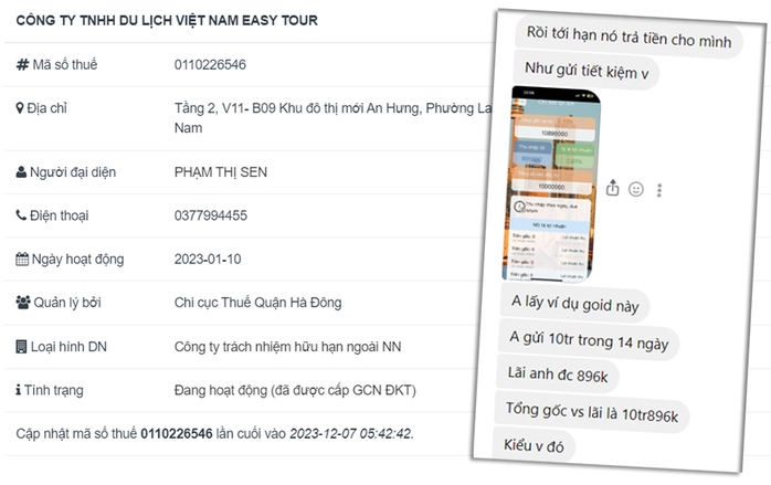 Mạo danh doanh nghiệp, cá nhân để dụ đầu tư- Ảnh 1. Mạo danh doanh nghiệp, cá nhân để dụ đầu tư- Ảnh 1.