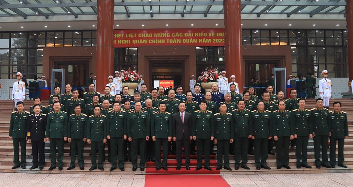 Chủ tịch nước Võ Văn Thưởng dự, chỉ đạo Hội nghị Quân chính toàn quân- Ảnh 4. Chủ tịch nước Võ Văn Thưởng dự, chỉ đạo Hội nghị Quân chính toàn quân- Ảnh 4.