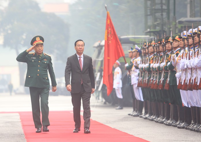 Chủ tịch nước Võ Văn Thưởng dự, chỉ đạo Hội nghị Quân chính toàn quân- Ảnh 1. Chủ tịch nước Võ Văn Thưởng dự, chỉ đạo Hội nghị Quân chính toàn quân- Ảnh 1.