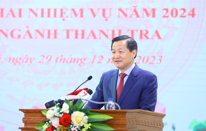 Năm 2024, tập trung thanh tra lĩnh vực nhạy cảm, dễ xảy ra tham nhũng, tiêu cực- Ảnh 1.