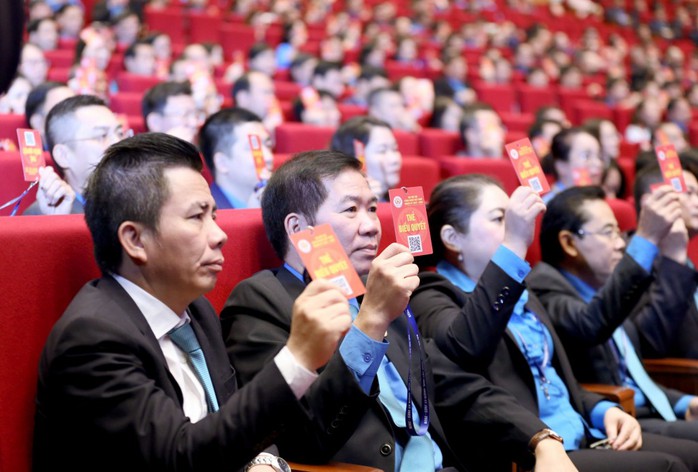 BẾ MẠC ĐẠI HỘI XIII CÔNG ĐOÀN VIỆTNAM (NHIỆM KỲ 2023-2028): Xây dựng đội ngũ cán bộ Công đoàn bản lĩnh, tâm huyết- Ảnh 2. BẾ MẠC ĐẠI HỘI XIII CÔNG ĐOÀN VIỆTNAM (NHIỆM KỲ 2023-2028): Xây dựng đội ngũ cán bộ Công đoàn bản lĩnh, tâm huyết- Ảnh 2.
