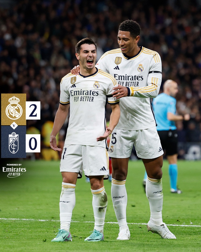 Rodrygo tiếp tục tỏa sáng, giúp Real Madrid dẫn đầu La Liga- Ảnh 4. Rodrygo tiếp tục tỏa sáng, giúp Real Madrid dẫn đầu La Liga- Ảnh 4.