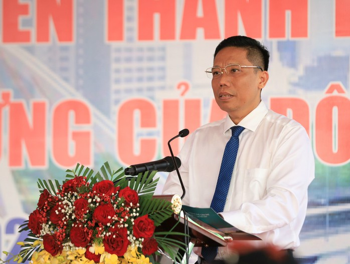 Thông xe kỹ thuật cây cầu gần 800 tỉ đồng bắc qua sông Cần Thơ- Ảnh 1. Thông xe kỹ thuật cây cầu gần 800 tỉ đồng bắc qua sông Cần Thơ- Ảnh 1.
