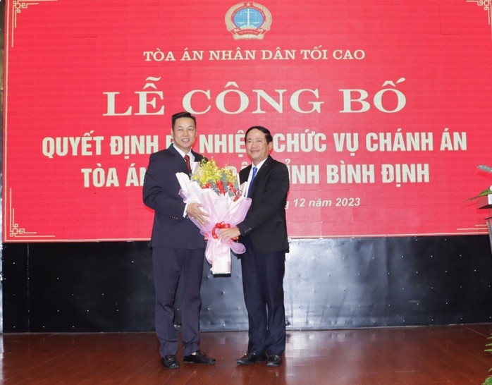 Ông Mai Anh Tài làm Chánh án TAND tỉnh Bình Định- Ảnh 1. Ông Mai Anh Tài làm Chánh án TAND tỉnh Bình Định- Ảnh 1.