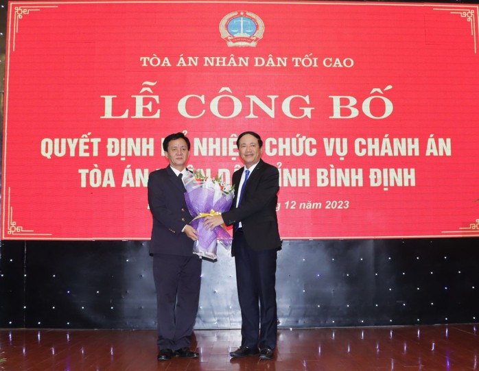 Ông Mai Anh Tài làm Chánh án TAND tỉnh Bình Định- Ảnh 2. Ông Mai Anh Tài làm Chánh án TAND tỉnh Bình Định- Ảnh 2.