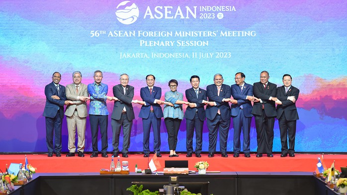 Các Bộ trưởng Ngoại giao ASEAN quan ngại về diễn biến ở Biển Đông- Ảnh 2. Các Bộ trưởng Ngoại giao ASEAN quan ngại về diễn biến ở Biển Đông- Ảnh 2.